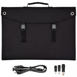 Kannettava taitettava aurinkopaneelin laturi 60W 18V Camping matkapuhelimen lataus