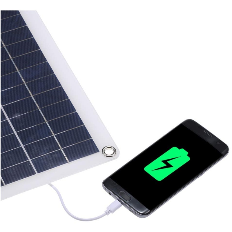 TYL 12W 18V 435 * 200 * 2,5mm polysilicon aurinkopaneeli RV ROFE BOE DC5V/DC12V 12W DUAL OUTPUT Double USB -liitäntä